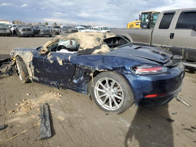 WP0CA2A82KS210732 - 2019 PORSCHE BOXSTER BASE BLUE photo 2