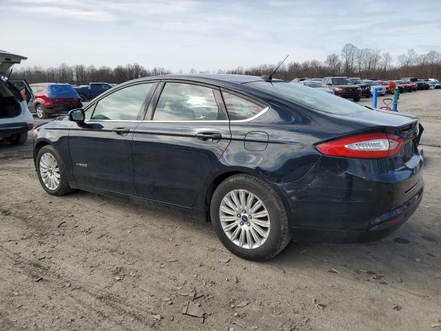 3FA6P0LU8ER271681 - 2014 FORD FUSION SE HYBRID BLACK photo 2