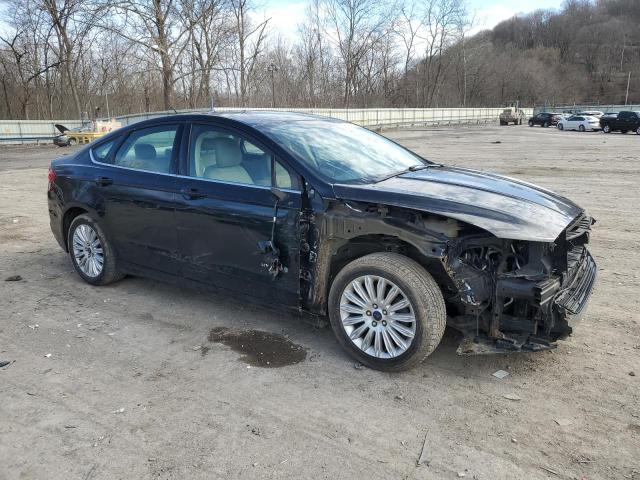 3FA6P0LU8ER271681 - 2014 FORD FUSION SE HYBRID BLACK photo 4