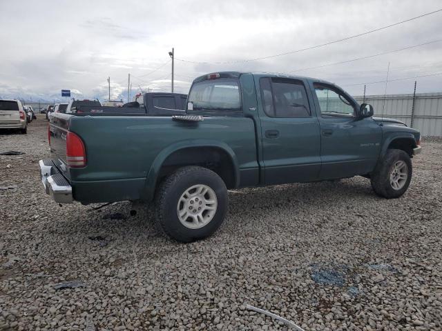 1B7GG2AN51S188200 - 2001 DODGE DAKOTA QUAD GREEN photo 3