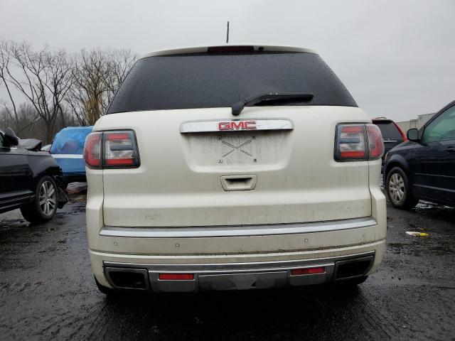 1GKKVTKD7EJ175928 - 2014 GMC ACADIA DENALI WHITE photo 6