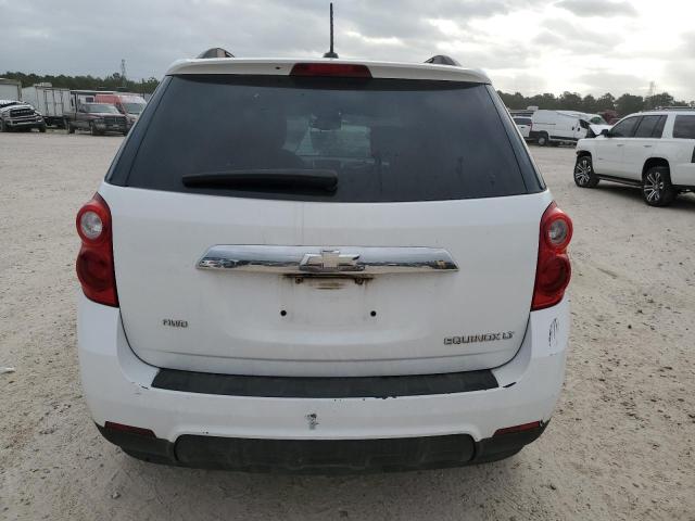 2GNALBEK0F6110961 - 2015 CHEVROLET EQUINOX LT WHITE photo 6