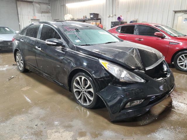 5NPEC4ACXEH883791 - 2014 HYUNDAI SONATA SE BLACK photo 4