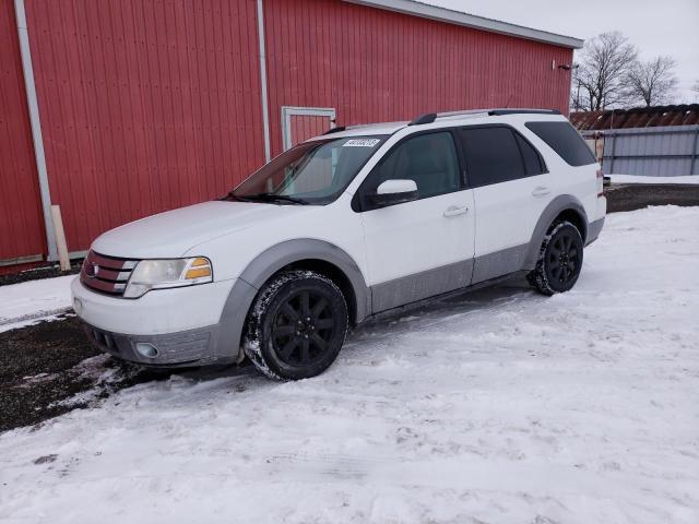 1FMDK02W58GA00149 - 2008 FORD TAURUS X SEL WHITE photo 1