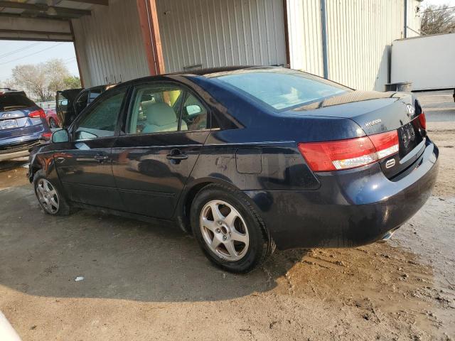 5NPEU46F76H012798 - 2006 HYUNDAI SONATA GLS BLUE photo 2