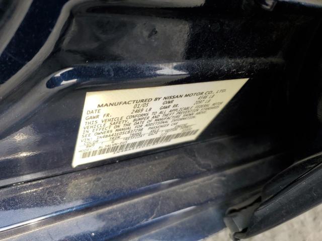 1N4BA41E05C837298 - 2005 NISSAN MAXIMA SE BLUE photo 12