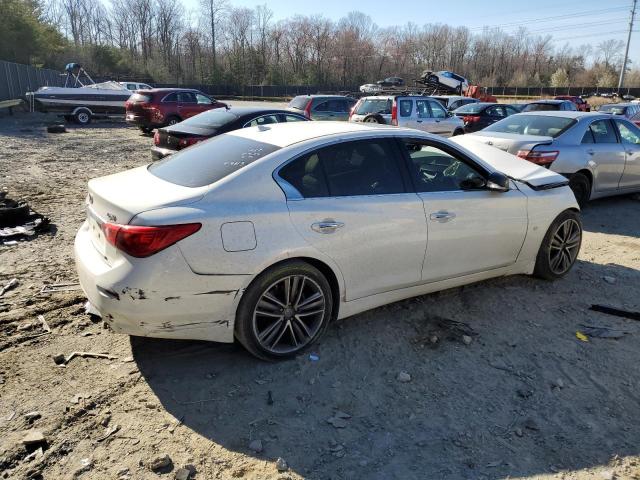 JN1BV7AR2EM684813 - 2014 INFINITI Q50 BASE SILVER photo 3