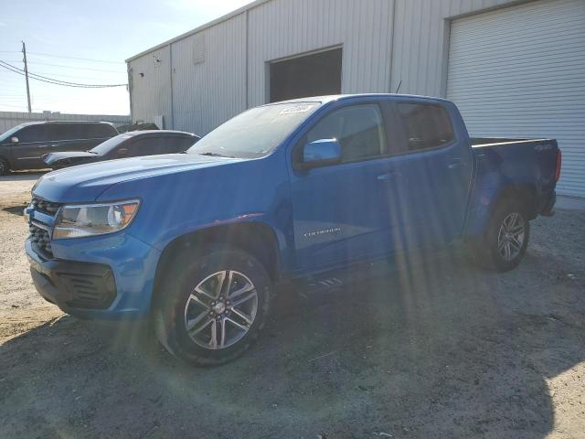 1GCGTBEN8M1291675 - 2021 CHEVROLET COLORADO BLUE photo 1