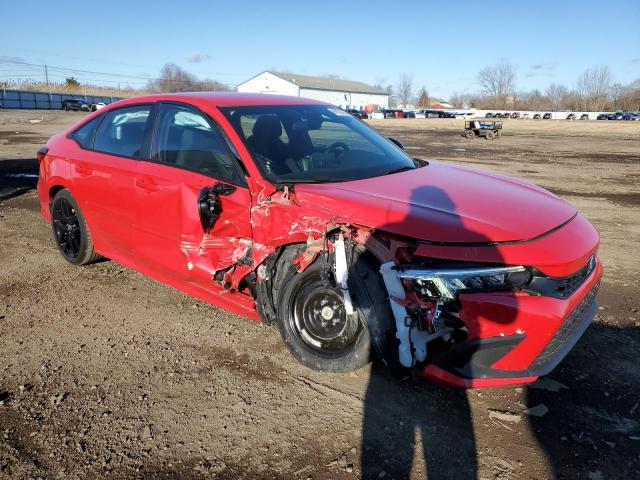 2HGFE2F50NH585029 - 2022 HONDA CIVIC SPORT RED photo 4