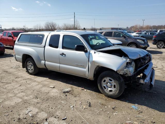 5TETX22N27Z396892 - 2007 TOYOTA TACOMA ACCESS CAB SILVER photo 4