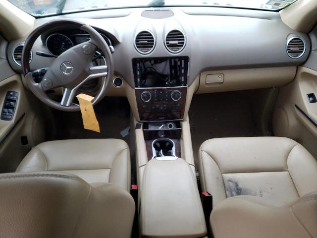 4JGBB8GB9BA660264 - 2011 MERCEDES-BENZ ML 350 4MATIC WHITE photo 8