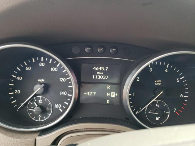 4JGBB8GB9BA660264 - 2011 MERCEDES-BENZ ML 350 4MATIC WHITE photo 9