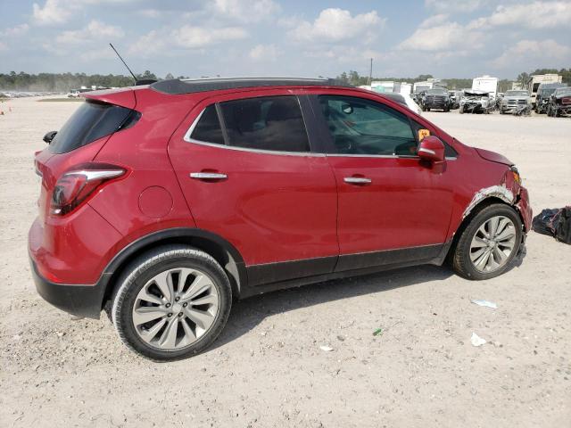 KL4CJASB2JB557152 - 2018 BUICK ENCORE PREFERRED RED photo 3