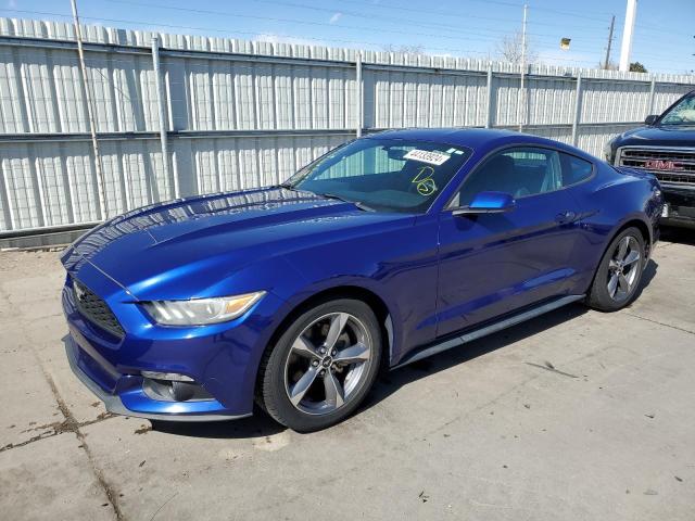 1FA6P8AM6G5206397 - 2016 FORD MUSTANG BLUE photo 1