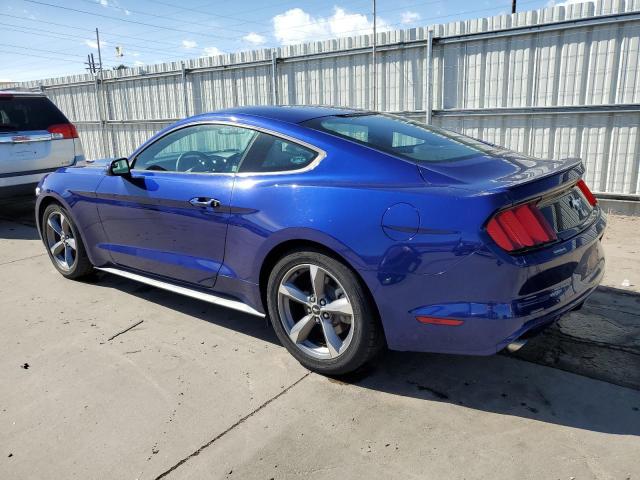 1FA6P8AM6G5206397 - 2016 FORD MUSTANG BLUE photo 2