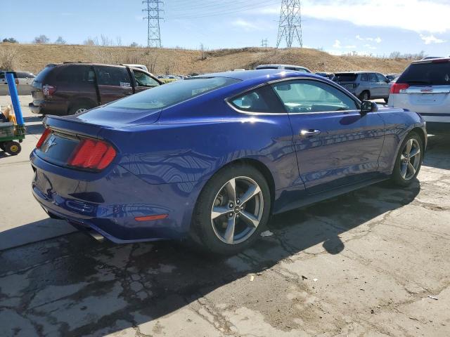 1FA6P8AM6G5206397 - 2016 FORD MUSTANG BLUE photo 3
