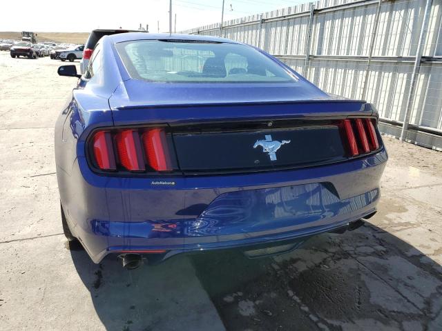 1FA6P8AM6G5206397 - 2016 FORD MUSTANG BLUE photo 6