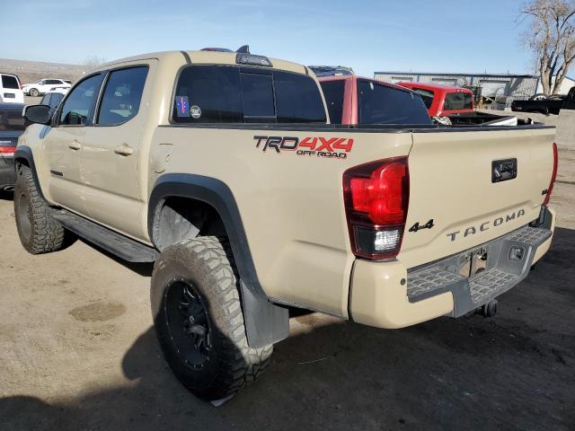 3TMCZ5AN8KM261841 - 2019 TOYOTA TACOMA DOUBLE CAB TAN photo 2