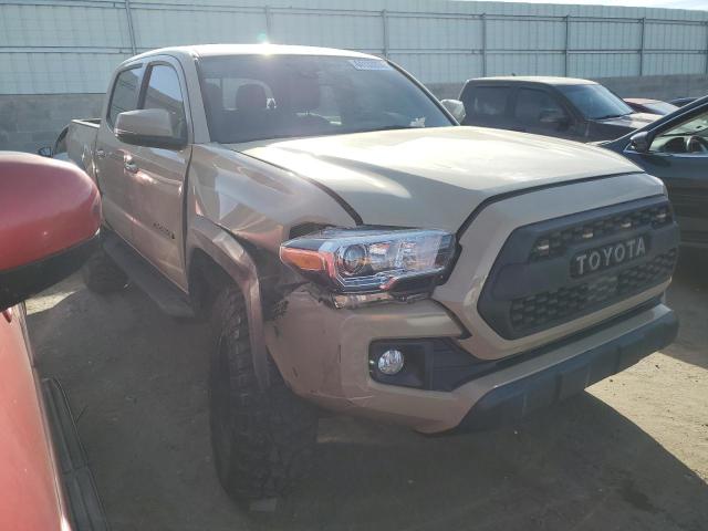 3TMCZ5AN8KM261841 - 2019 TOYOTA TACOMA DOUBLE CAB TAN photo 4