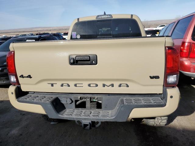 3TMCZ5AN8KM261841 - 2019 TOYOTA TACOMA DOUBLE CAB TAN photo 6