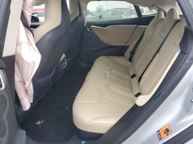 5YJSA1H11EFP43557 - 2014 TESLA MODEL S SILVER photo 10