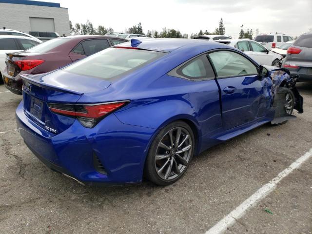 JTHGZ5BC3M5023367 - 2021 LEXUS RC 350 BASE BLUE photo 3