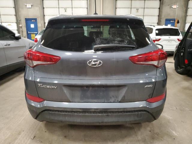 KM8J3CA49HU498648 - 2017 HYUNDAI TUCSON LIMITED CHARCOAL photo 6