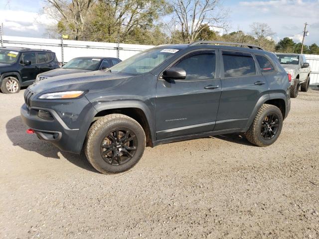 1C4PJMBS7HW551830 - 2017 JEEP CHEROKEE TRAILHAWK GRAY photo 1