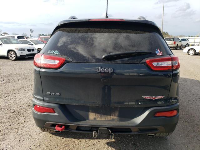 1C4PJMBS7HW551830 - 2017 JEEP CHEROKEE TRAILHAWK GRAY photo 6