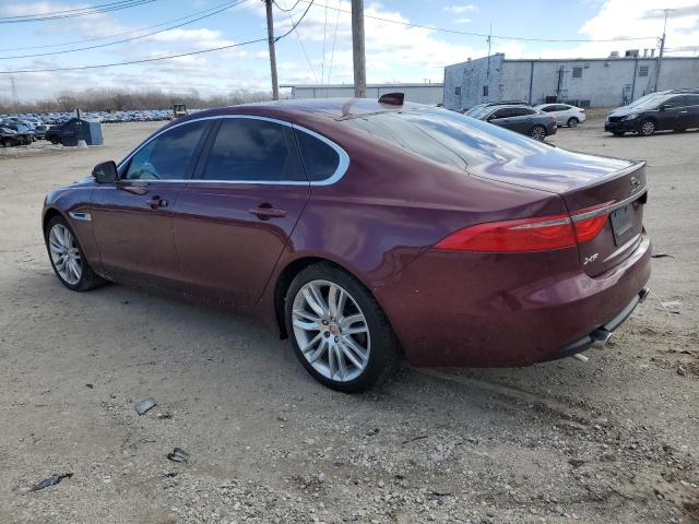 SAJBK4BV9GCY19716 - 2016 JAGUAR XF PRESTIGE MAROON photo 2