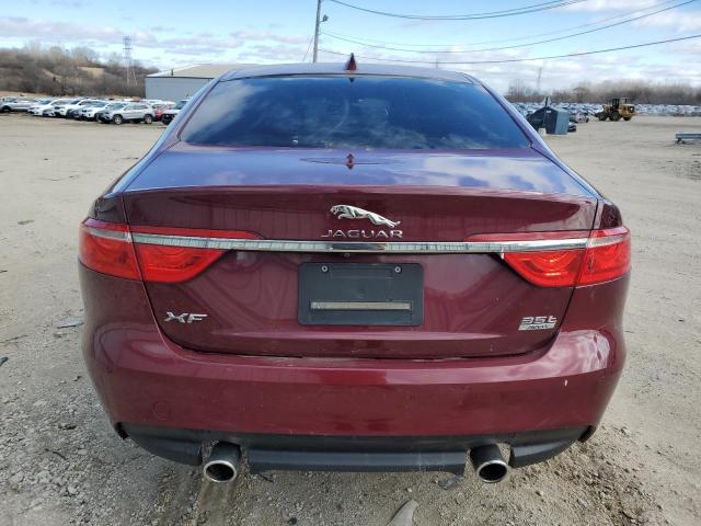 SAJBK4BV9GCY19716 - 2016 JAGUAR XF PRESTIGE MAROON photo 6