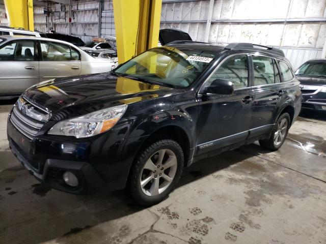 4S4BRBAC0E3319032 - 2014 SUBARU OUTBACK 2.5I BLACK photo 1