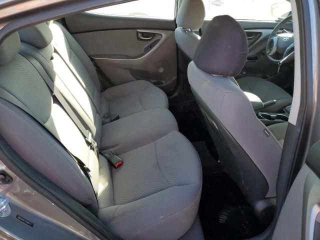 5NPDH4AE1EH489773 - 2014 HYUNDAI ELANTRA SE GRAY photo 10