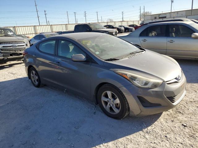 5NPDH4AE1EH489773 - 2014 HYUNDAI ELANTRA SE GRAY photo 4