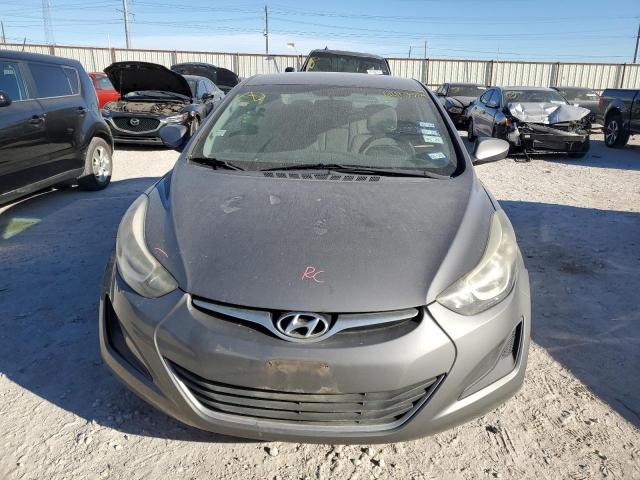 5NPDH4AE1EH489773 - 2014 HYUNDAI ELANTRA SE GRAY photo 5