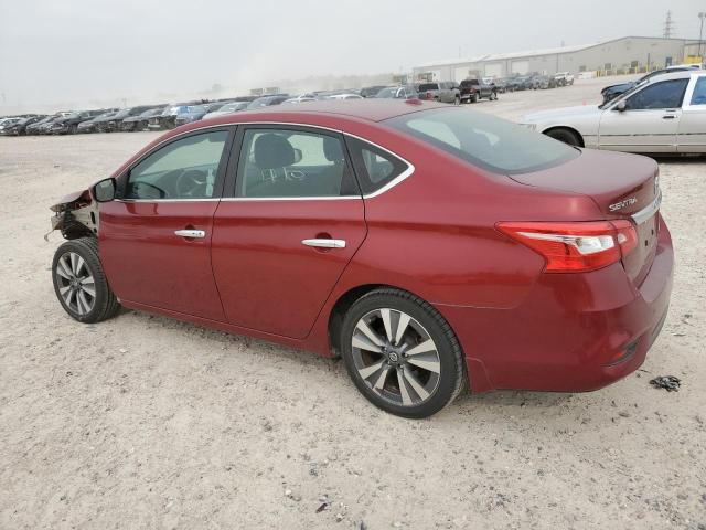 3N1AB7AP9KY390465 - 2019 NISSAN SENTRA S RED photo 2