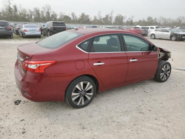 3N1AB7AP9KY390465 - 2019 NISSAN SENTRA S RED photo 3