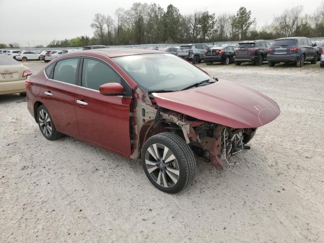 3N1AB7AP9KY390465 - 2019 NISSAN SENTRA S RED photo 4