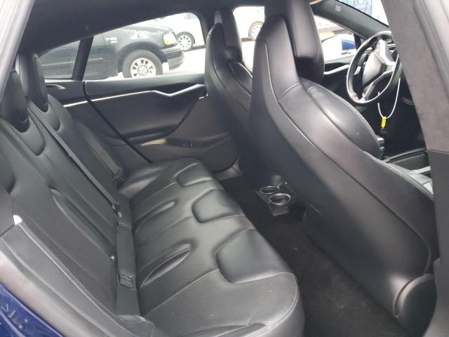 5YJSA1E45GF172625 - 2016 TESLA MODEL S Կապույտ լուսանկար 10