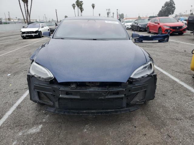 5YJSA1E45GF172625 - 2016 TESLA MODEL S Կապույտ լուսանկար 5