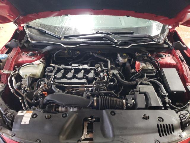 2HGFC1F3XLH683223 - 2020 HONDA CIVIC EX RED photo 11