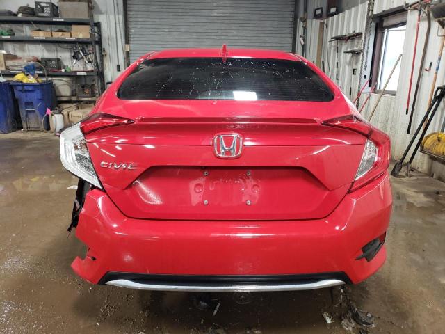 2HGFC1F3XLH683223 - 2020 HONDA CIVIC EX RED photo 6