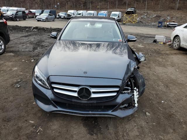 55SWF4KB1FU042457 - 2015 MERCEDES-BENZ C 300 4MATIC GRAY photo 5