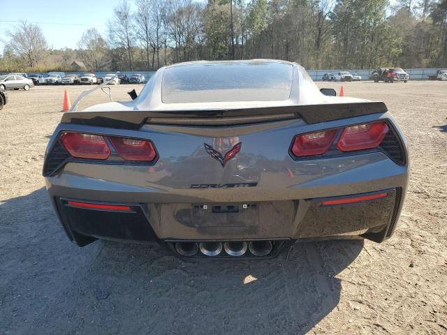 1G1YM2D75F5114641 - 2015 CHEVROLET CORVETTE STINGRAY Z51 3LT GRAY photo 6