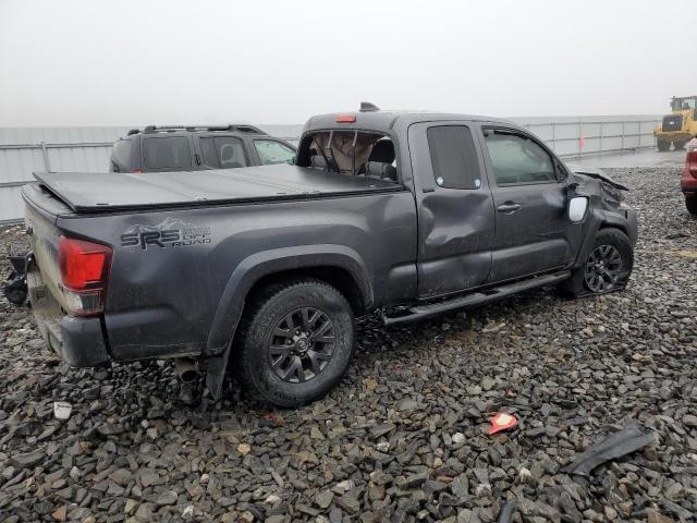 3TYSZ5AN5LT002757 - 2020 TOYOTA TACOMA ACCESS CAB GRAY photo 3