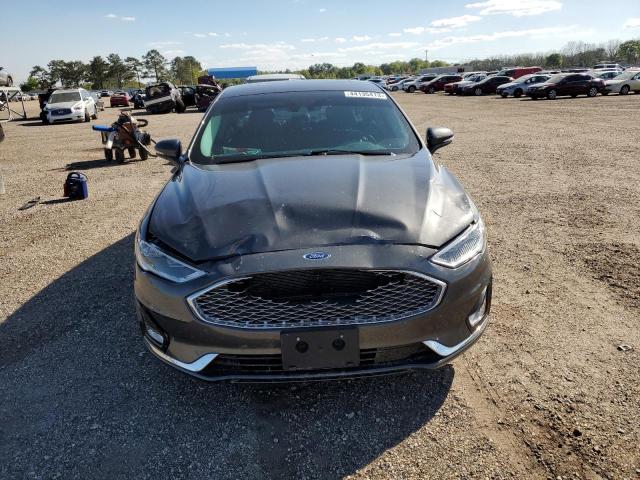 3FA6P0SU0KR268819 - 2019 FORD FUSION TITANIUM CHARCOAL photo 5