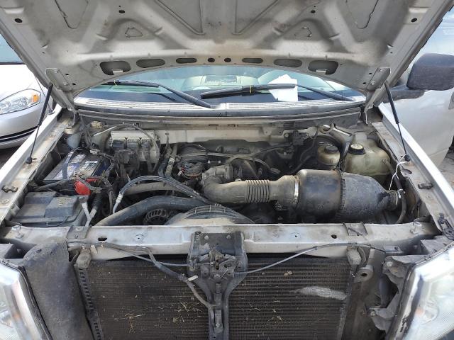 1FTRF12285NB40866 - 2005 FORD F150 SILVER photo 11