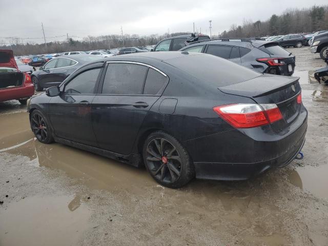 1HGCR2F83EA299756 - 2014 HONDA ACCORD EXL BLACK photo 2