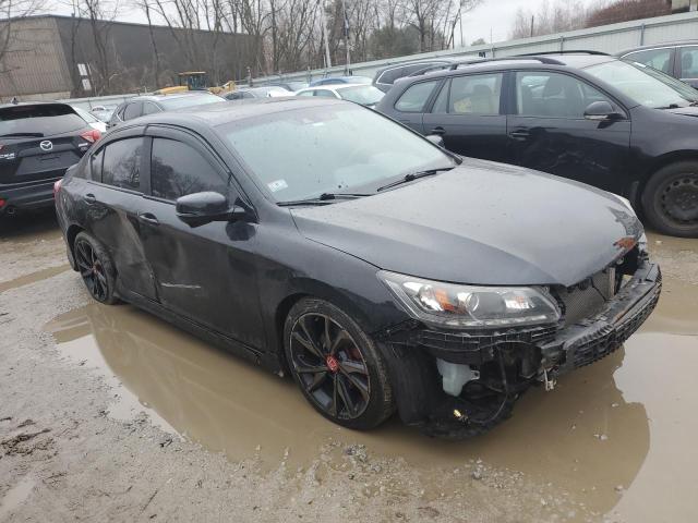 1HGCR2F83EA299756 - 2014 HONDA ACCORD EXL BLACK photo 4