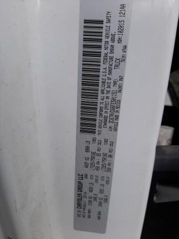 3C6TRVDG6FE501151 - 2015 RAM PROMASTER 2500 HIGH Ақ фото 13